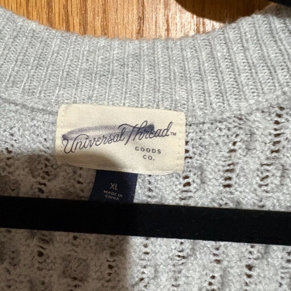 Universal Thread XL grey cardigan - Picture 2 of 7